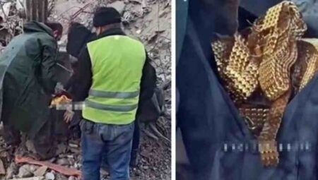 Enkazdan çıkan 78 kilo altın dolu çantanın sahibi kim çıktı?