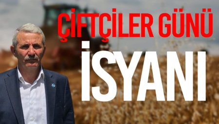 Ankara’da bir çiftçi olan Nihat Babaözü, Çiftçiler gününde Türk çiftçiliğindeki durumu değerlendirdi